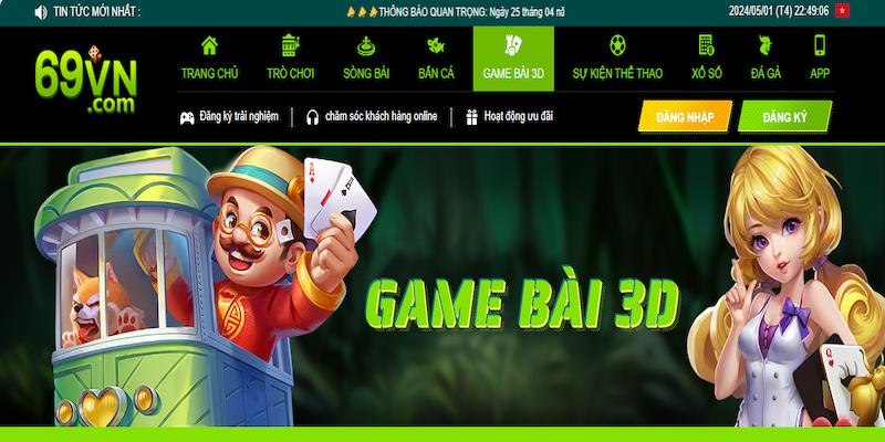 Game Bài 69VN Game Bài 69VN