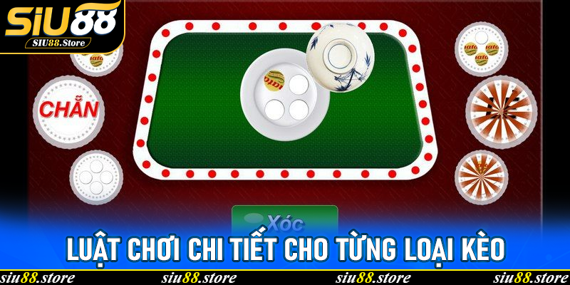 Luật chơi chi tiết cho từng loại kèo